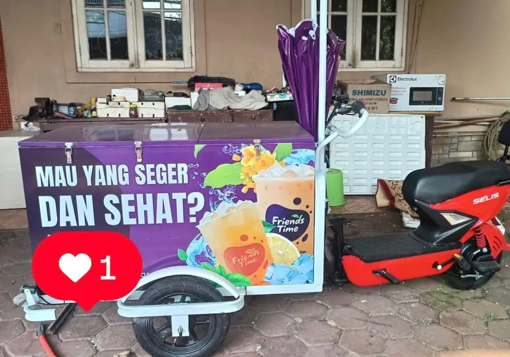 Driver Minuman Keliling jangkauan area Jakbar
