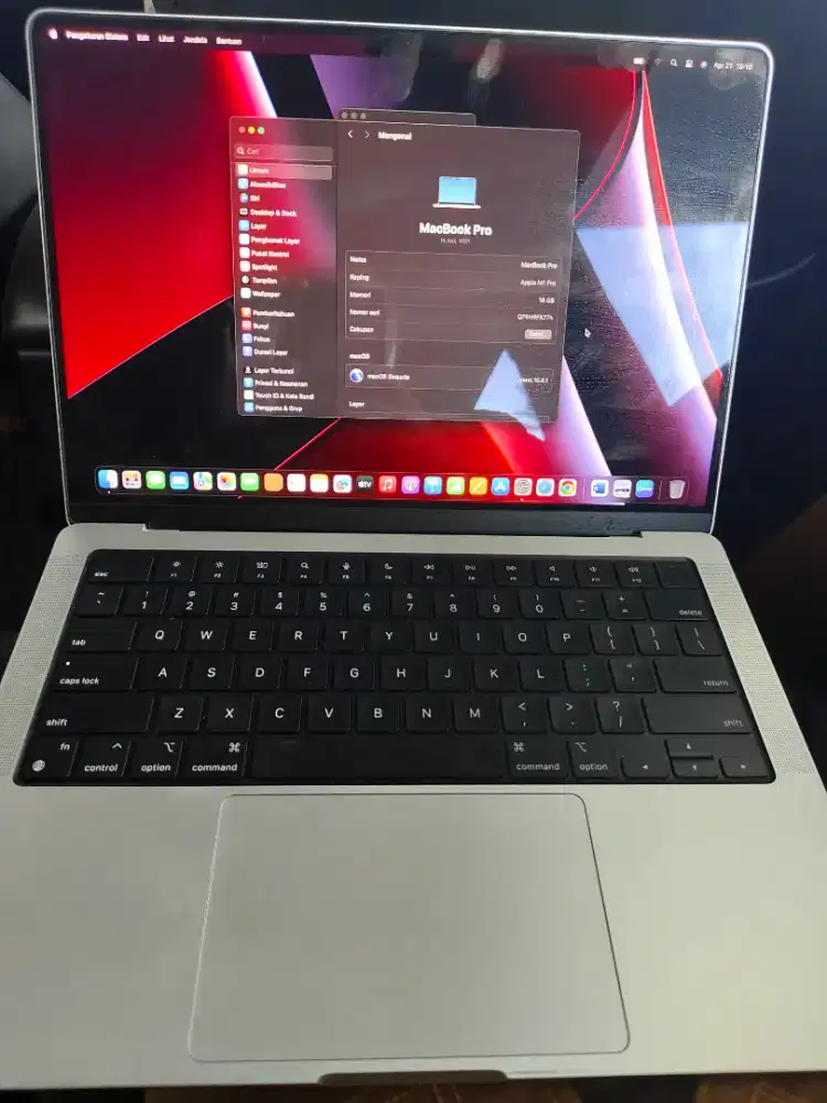 Macbook Pro 2021 14 Inci