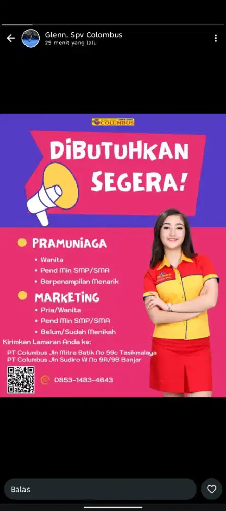 Lowongan Kerja, Tasikmalaya