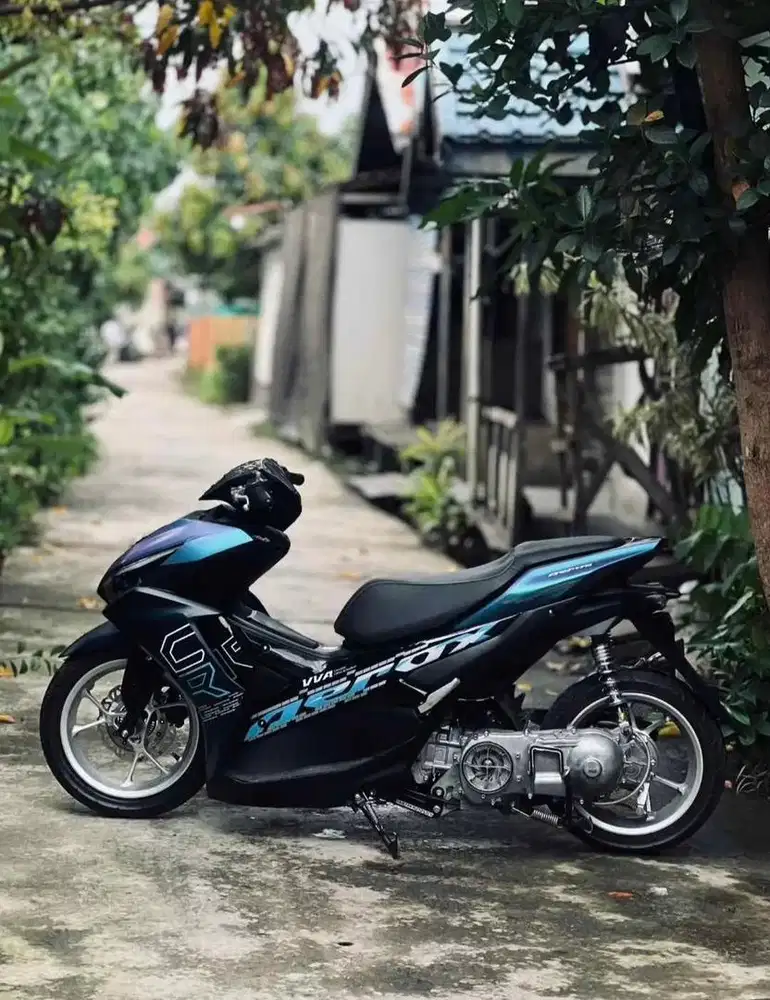 Aerox 2024 cybercity baby blue