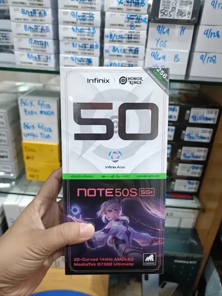 Infinix note 50s 5G 8/256 garansi resmi no repack