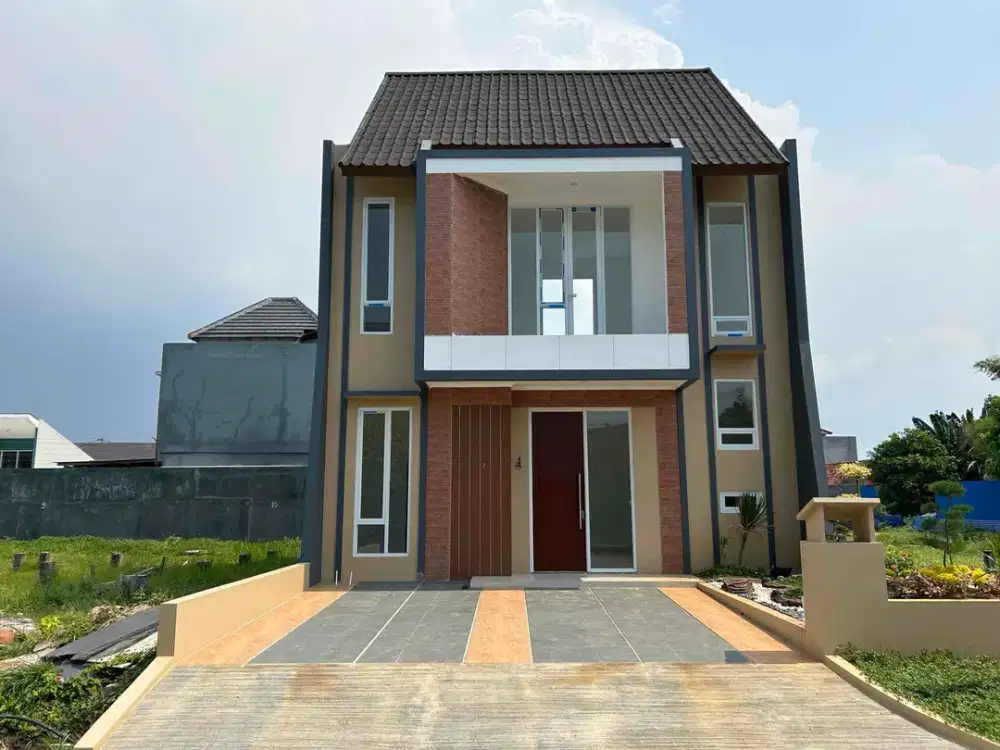 tempat strategis rumah 2 lantai luas dekat ke bandara Soekarno-Hatta