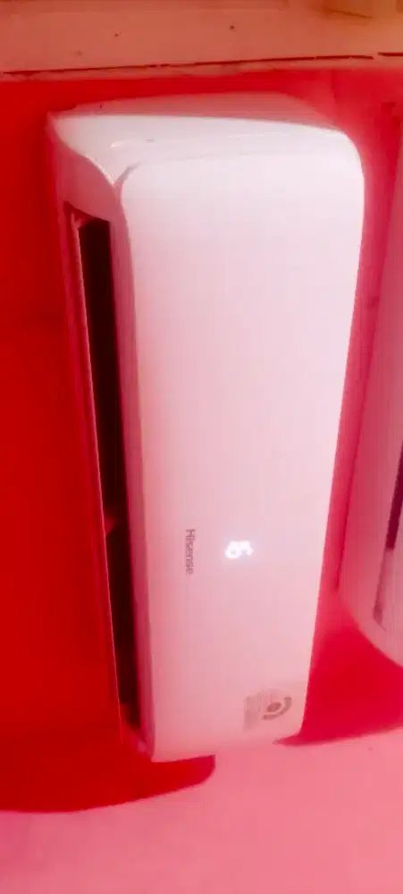Ac hisense 1/2pk like new + terima dingin