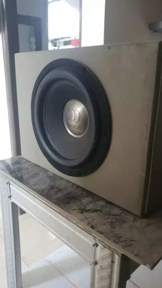 Subwoofer 12 inch Morel Primo 124 bonus boks