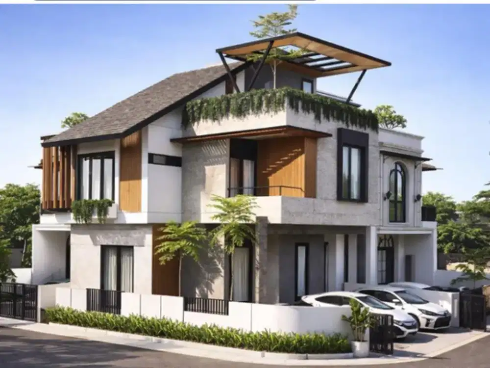 RUMAH BARU HOOK 2 LANTAI DI GRIYA LOKA BSD 'HRB216'