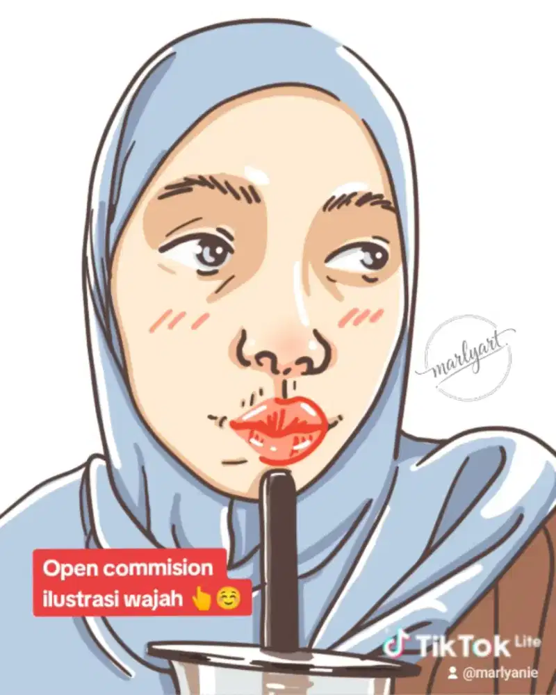 Ilustrasi wajah
