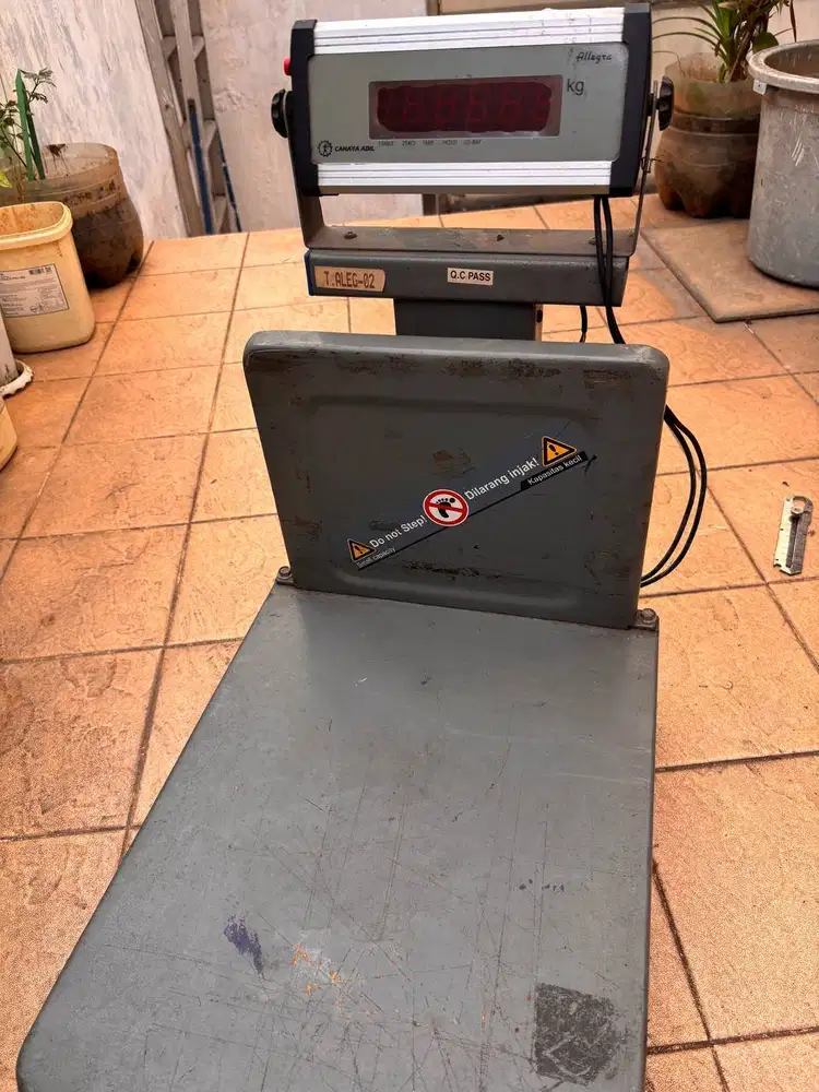 Timbangan Industri Cahaya Adil / Allegra Bekas - Kondisi Apa Adanya