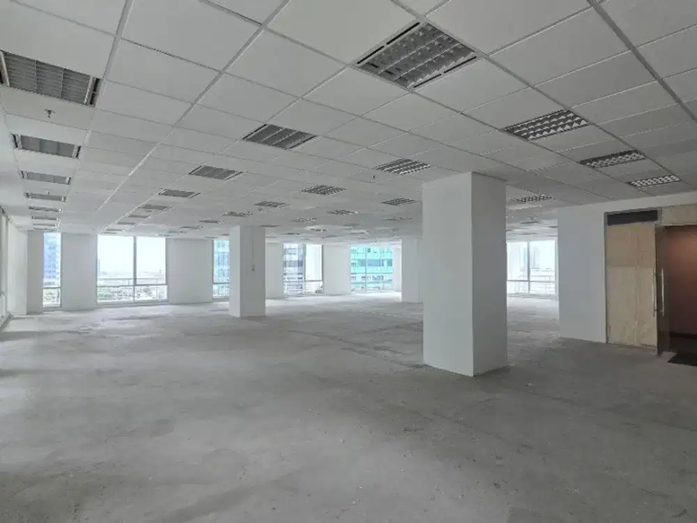 Sewa Office Dea Tower Mega Kuningan 390 sqm Bare Corner