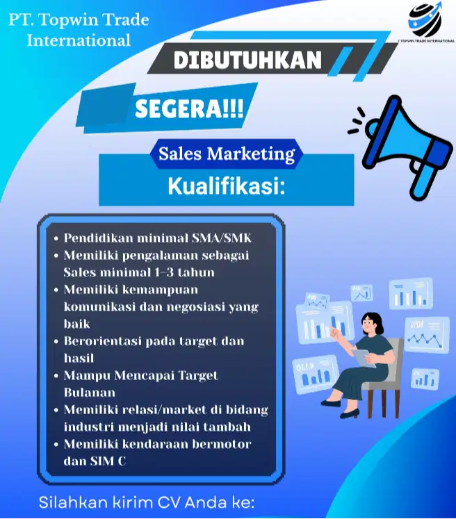 LOWONGAN SALES MARKETING