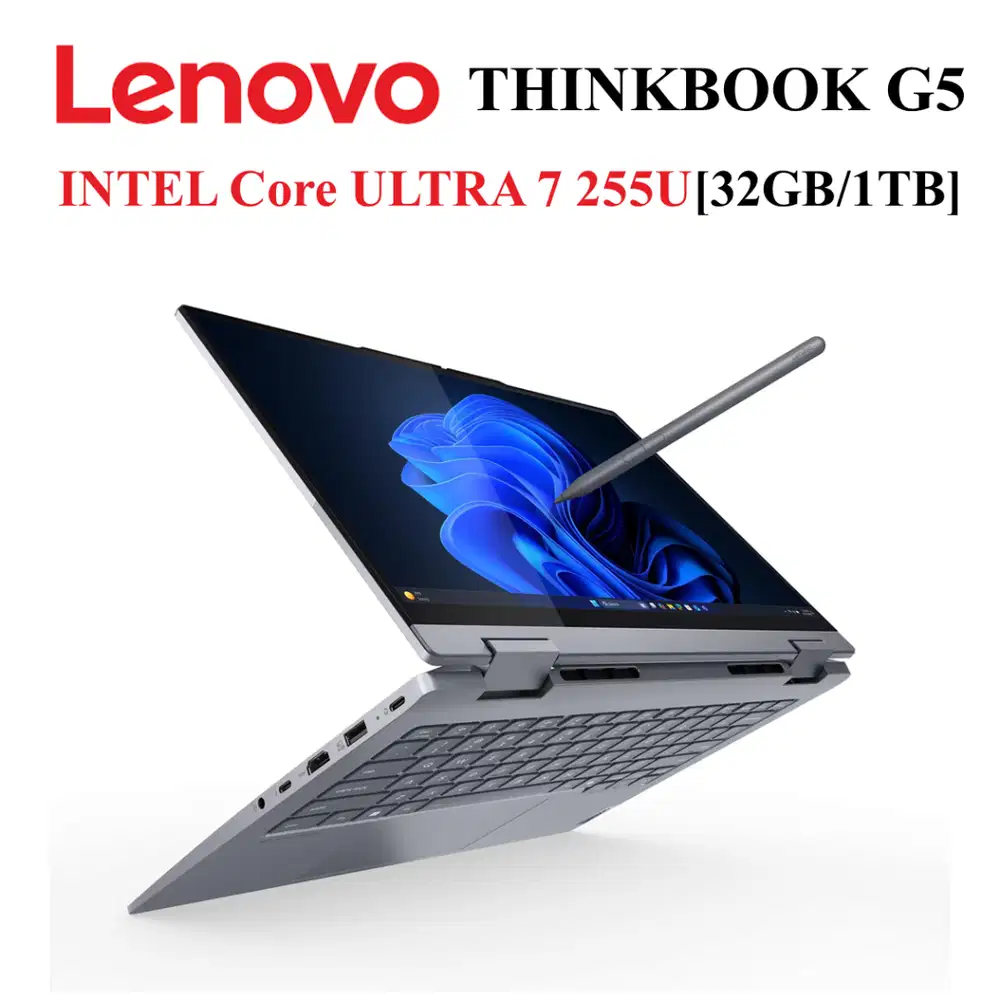 LENOVO THINKBOOK 14 G5 2IN1 TOUCH INTEL Core ULTRA 7 255U [32GB/1TB]