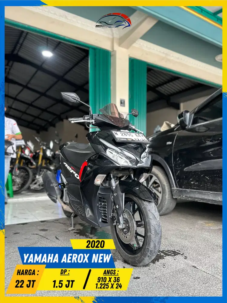 YAMAHA AEROX NEW 2020 GAS POLL MASZEHH HIKMAH MOTOR KEPUH