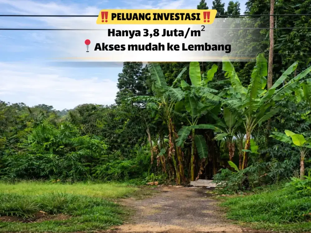 Tanah Siap Bangun di Cihideung – Pilihan Bijak