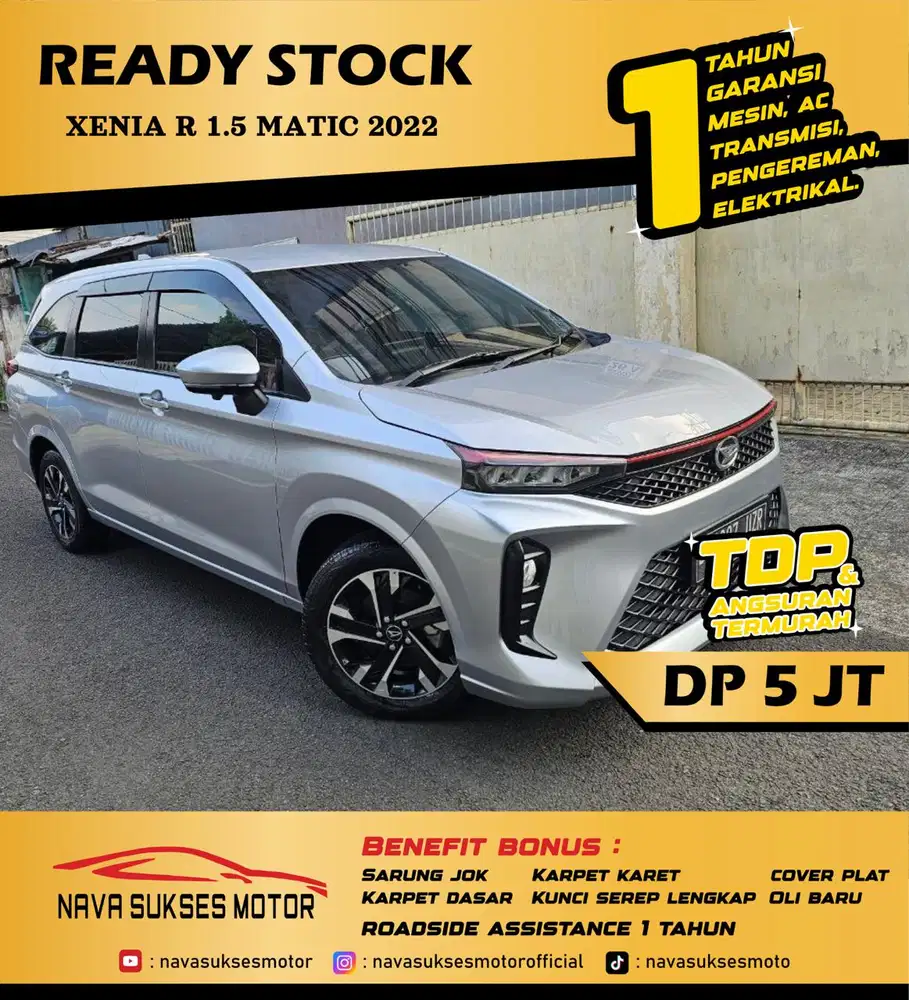 TDP 5 JUTA - XENIA R 1.5 2022