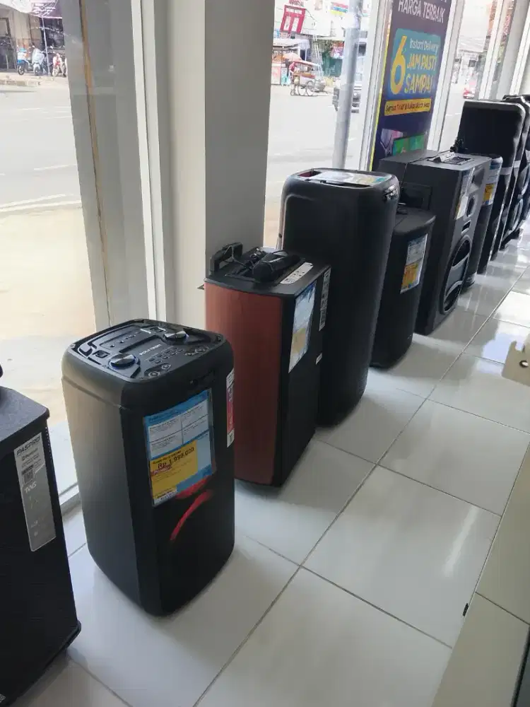 Speaker Karoke Promo Bunga 0 %