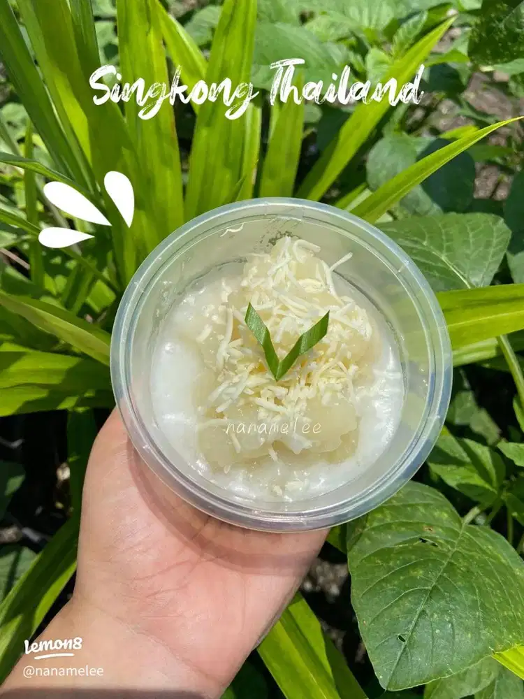 makanan ringan singkong Thailand