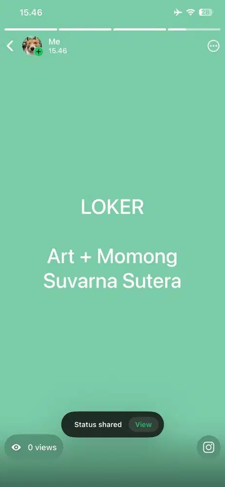 Lowongan Nginap ART + Momong
