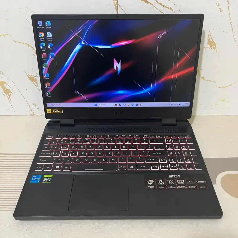 Laptop Gaming Acer Nitro AN515-58 (Tahun 2023).