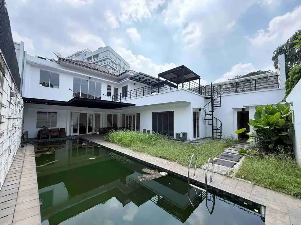 Dijual Rumah Full Furnished Private Pool Cluster Sutera Aruna Alam Sutera Tangerang