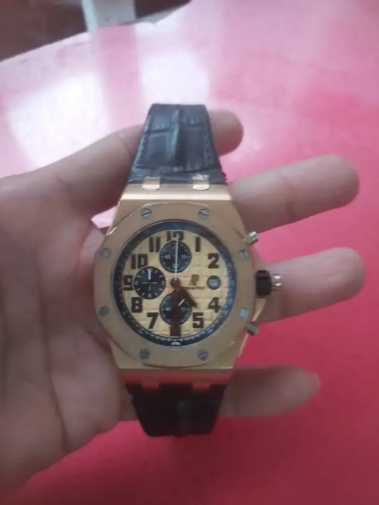 AP rose gold Watch chronograph (quartz/battre)