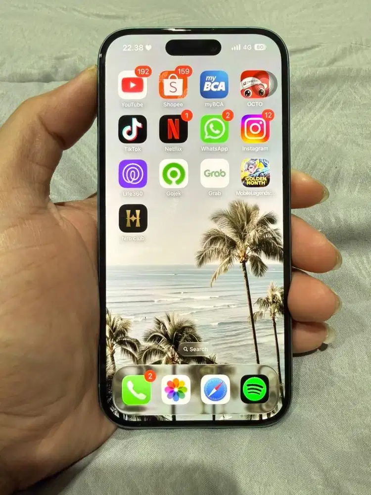 IPHONE 16 BASIC 128GB TEAL IBOX SUPER MULUS