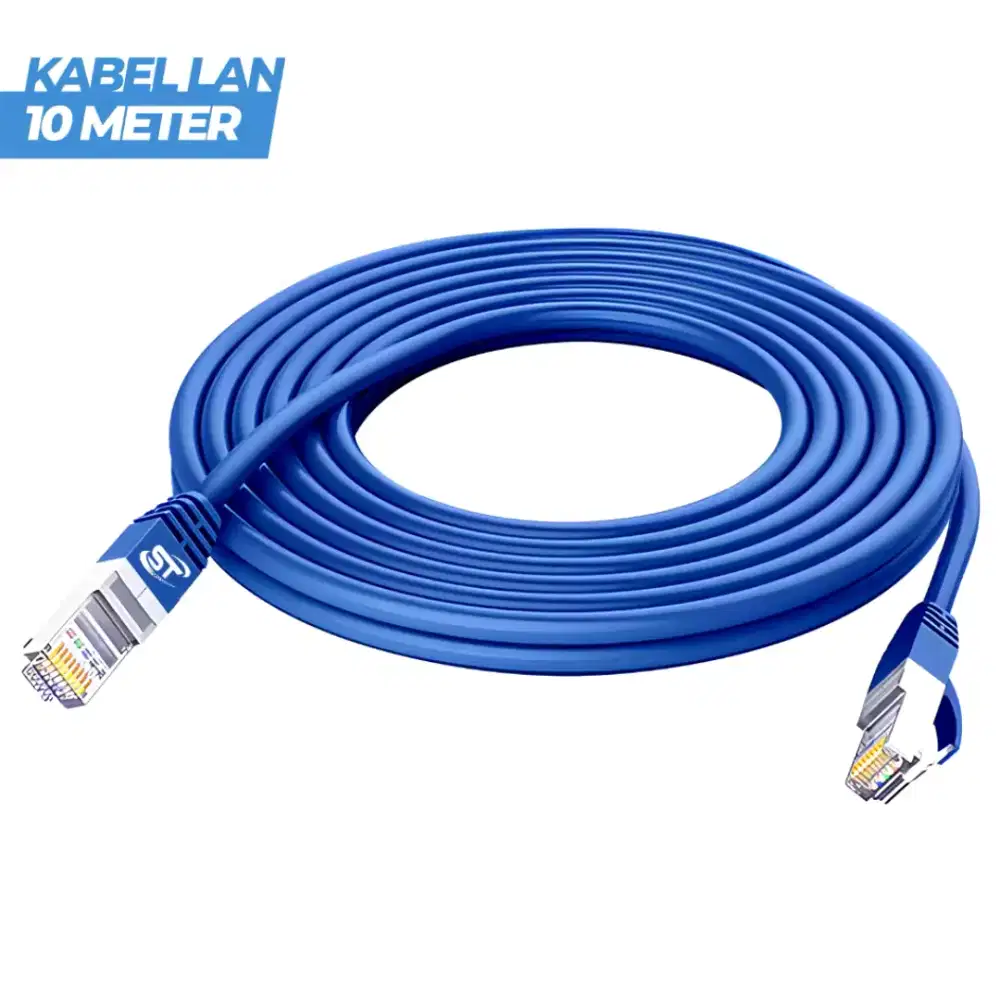 Kabel LAN cat5 UTP 10meter pabrikan high quality