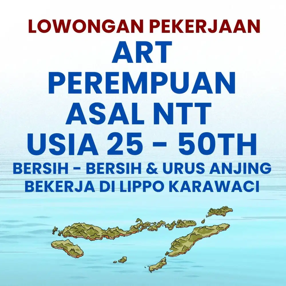 ART PEREMPUAN ASAL NTT