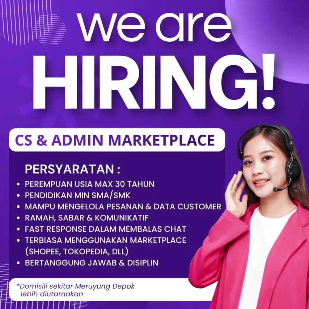 CS CONTENT & ADMIN MARKET PLACE