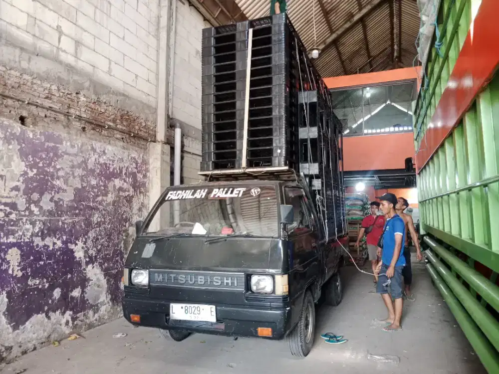 Pallet plastik second unit bagus