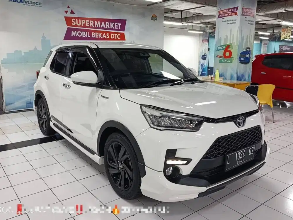 RAIZE TURBO GR SPORT TSS 1.0 MATIC 2021 ,KM 68 RIBU TERMURAH