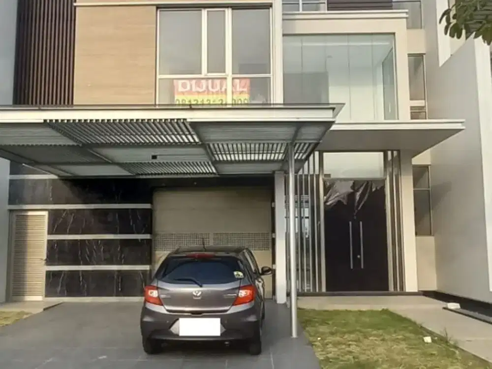 Rumah Golf Island Signature Pik, Uk 12X35 (3 Lantai) Double View