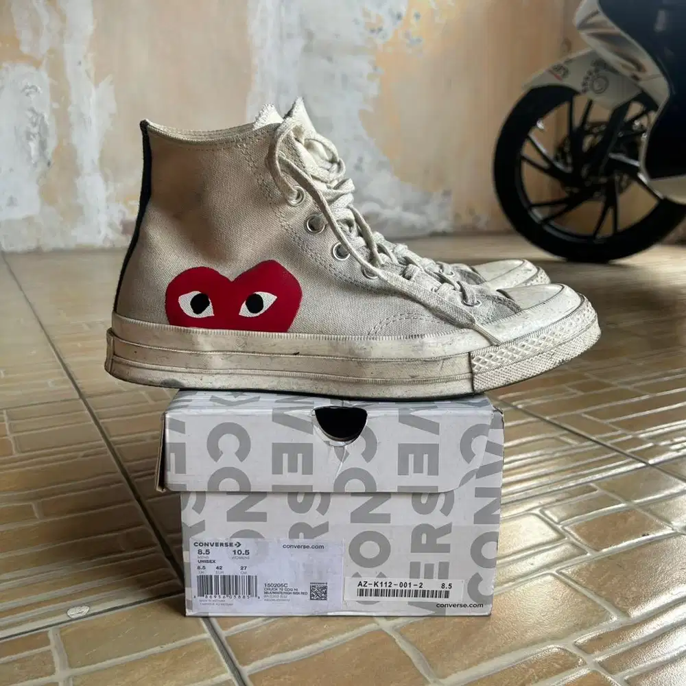 Converse CDG 70s White