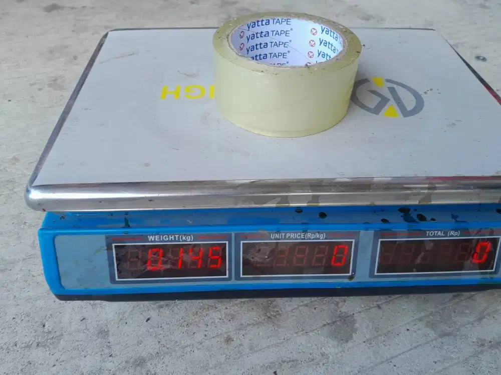 Lakban Bening Yatta Tape 45 Mic 72 Yard Clear Baru 1 Dus