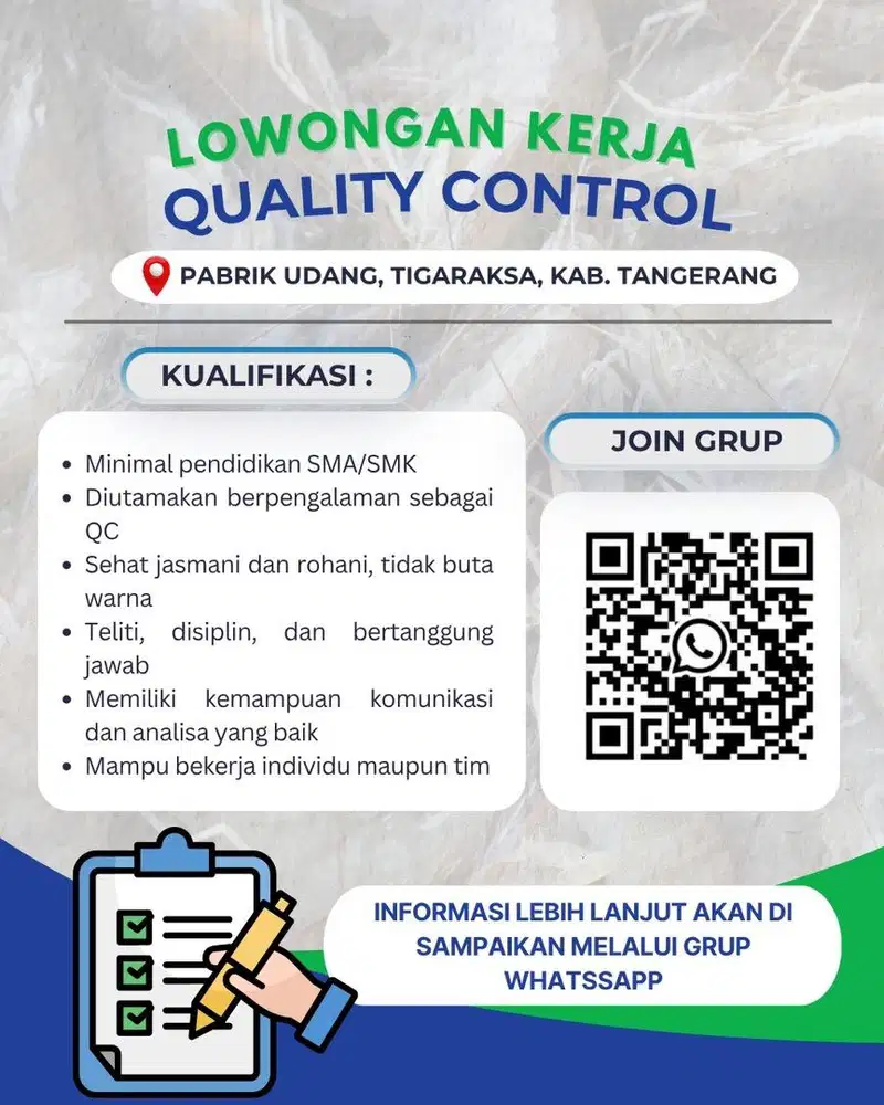 Lowongan kerja pabrik udang