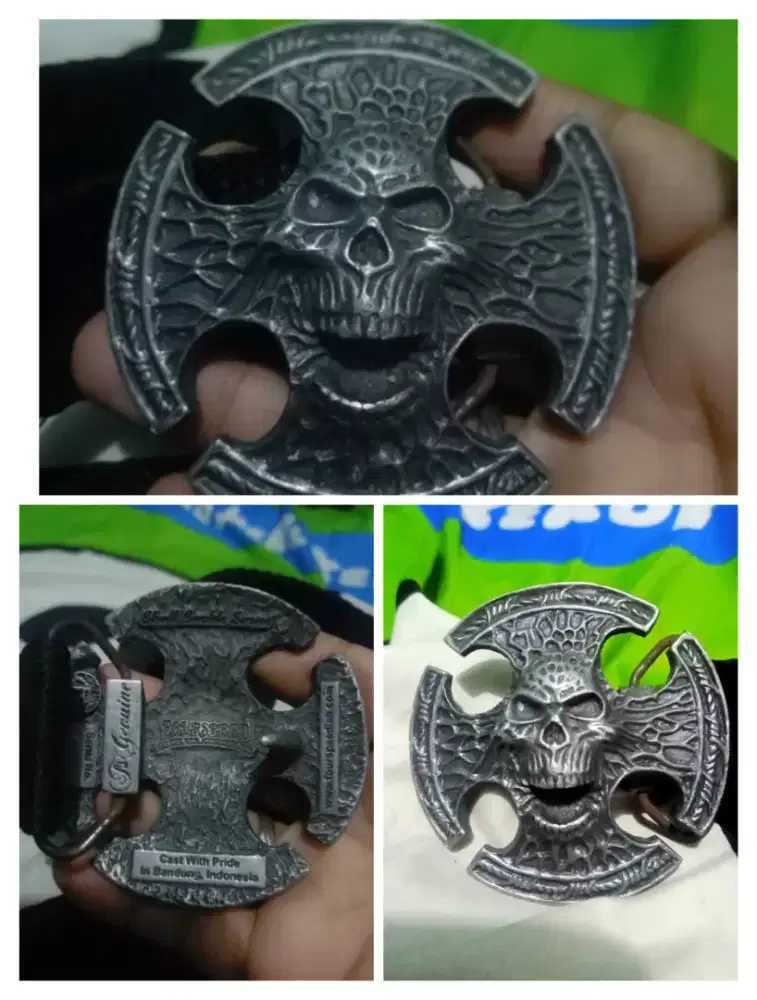 Jual kepala ikat pinggang asli fourspeed