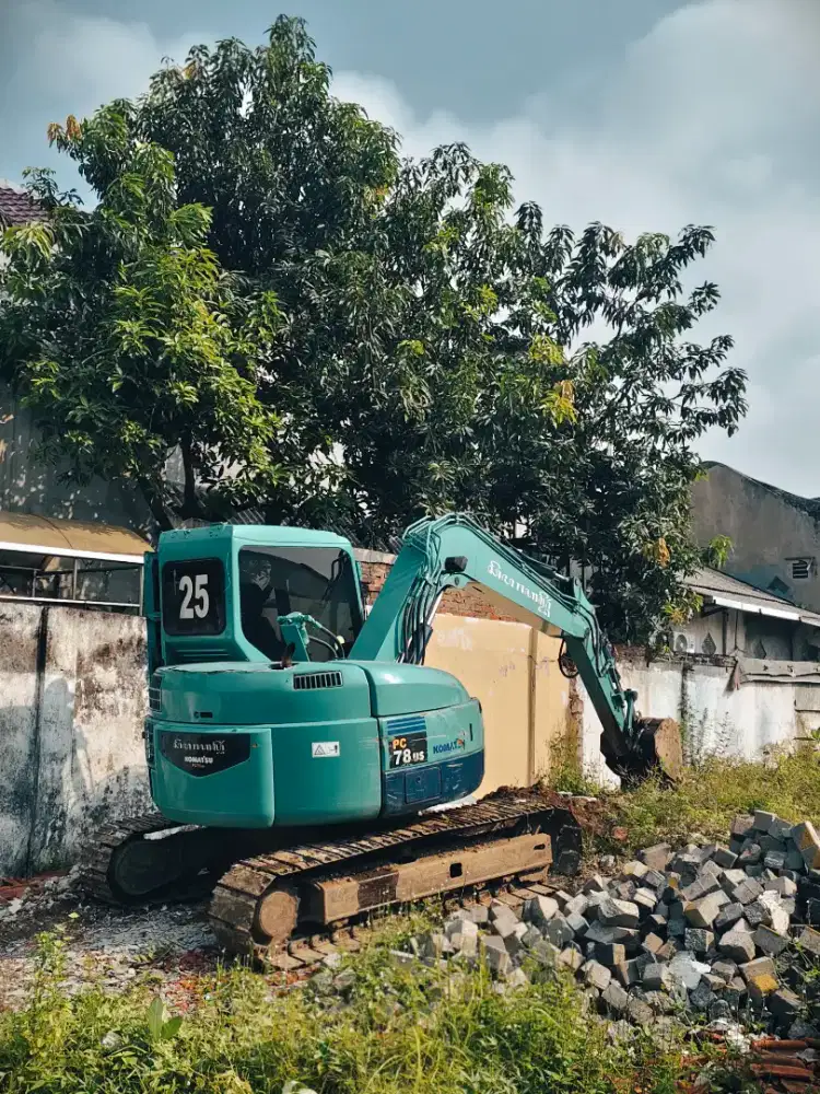 Borongan pembersihan lahan dan sewa alat berat