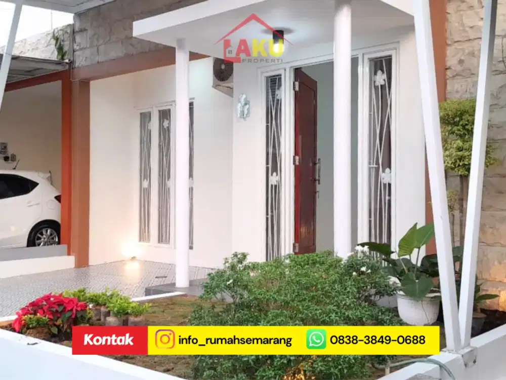 RUMAH 2 LANTAI SIAP HUNI - CLUSTER JALAN ELANG RAYA, TEMBALANG