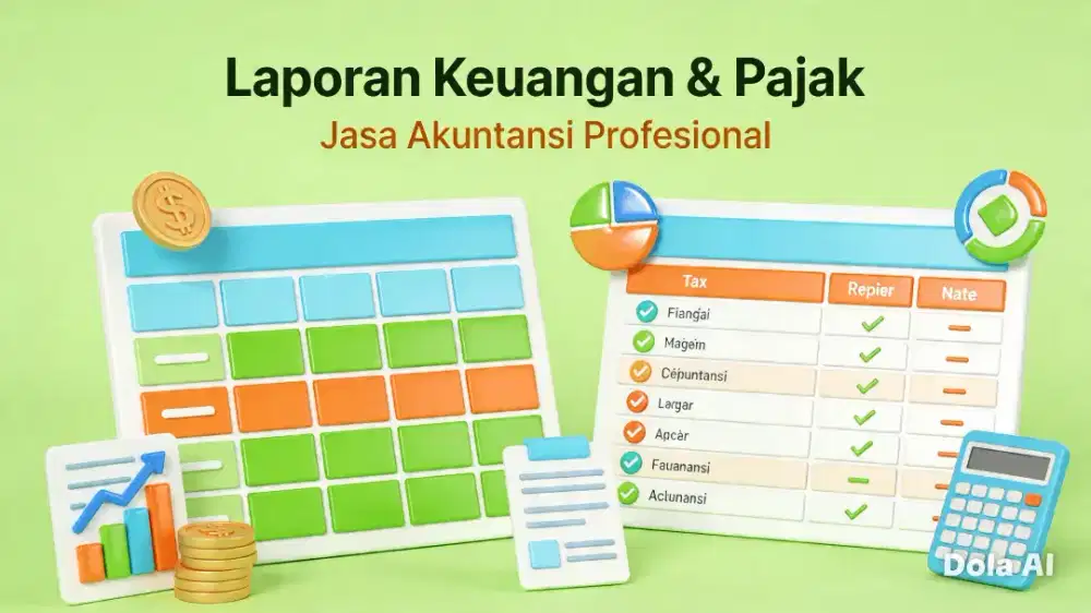 Pembuatan Laporan Keuangan dan Pajak SPT dll