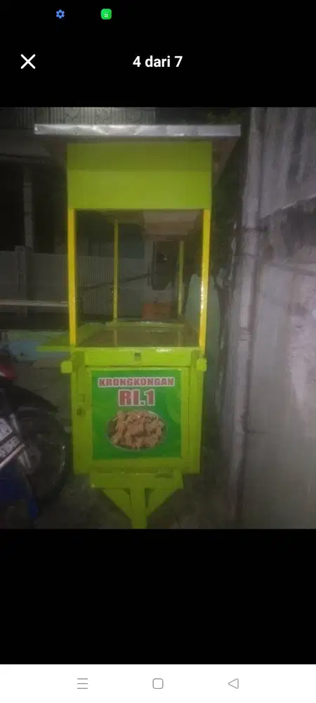 Gerobak Kayu Bahan Kokoh