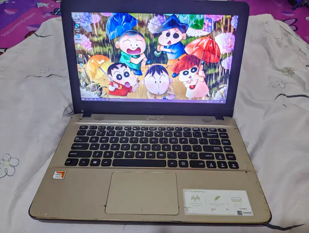 LAPTOP ASUS RAM 4GB SSD 128GB NGEBUT
