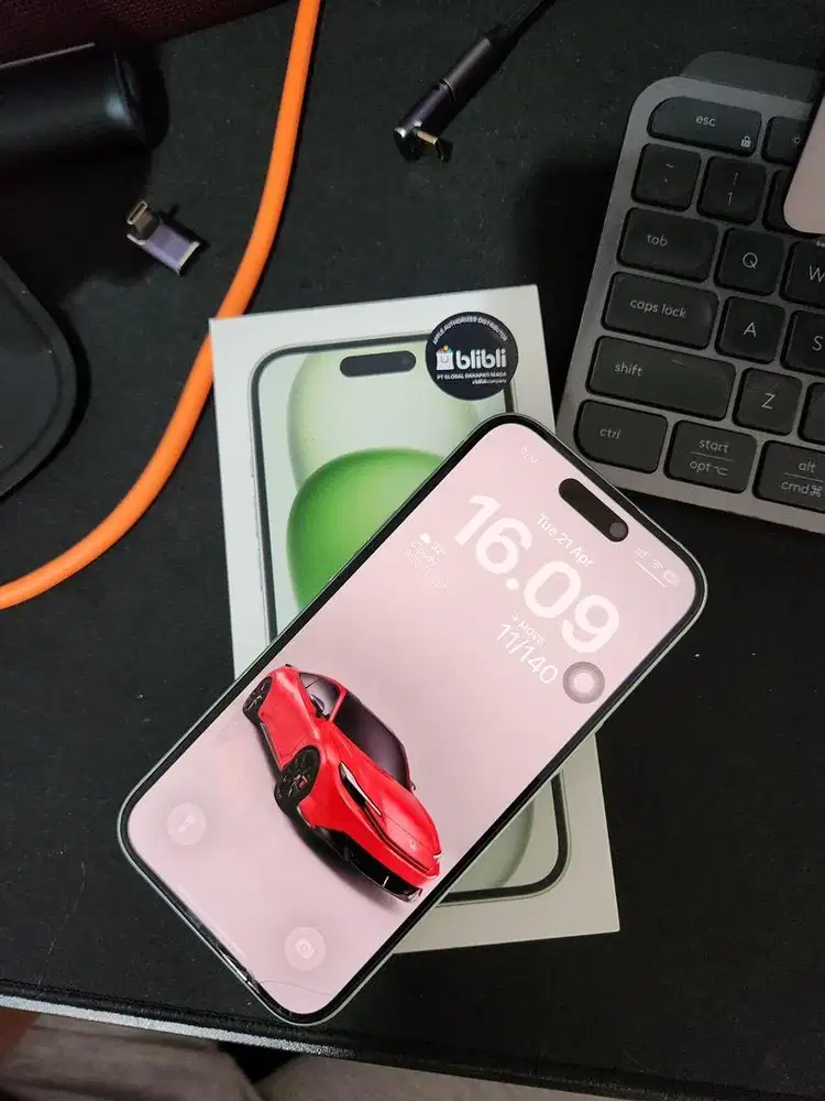 Iphone 15 Green 125GB Jual Cepat