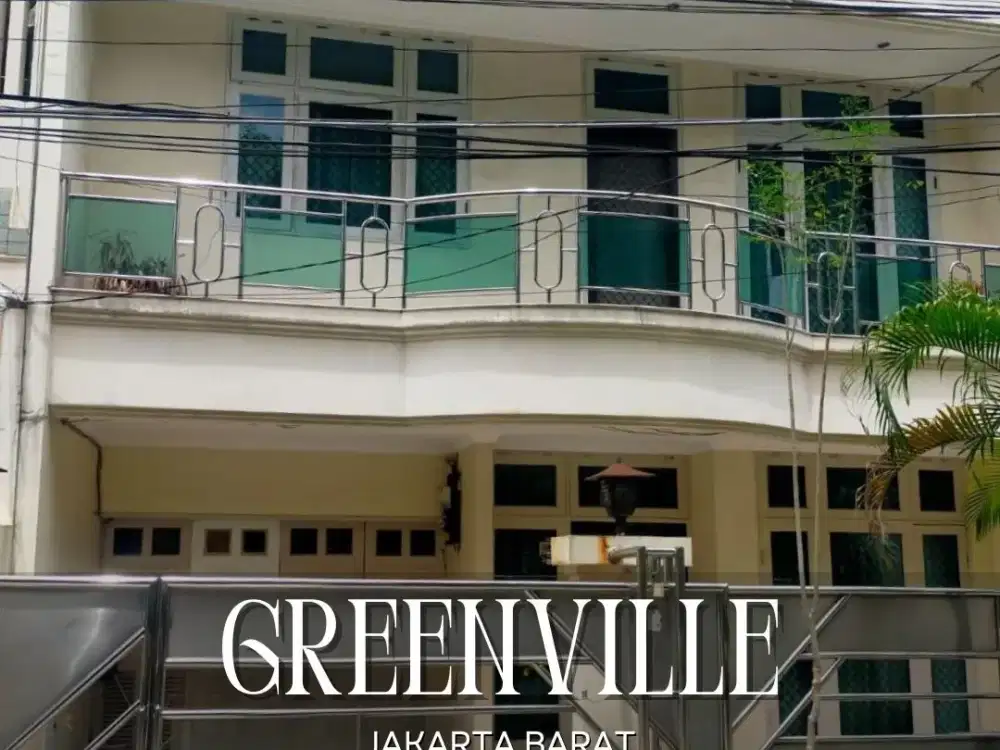 DIJUAL MURAH RUMAH 2 LANTAI DALAM KOMPLEK GREENVILLE JAKARTA BARAT