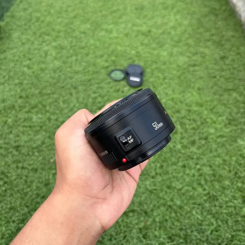 Lensa Fix Canon Ef 50mm F1.8 II No Dus Box