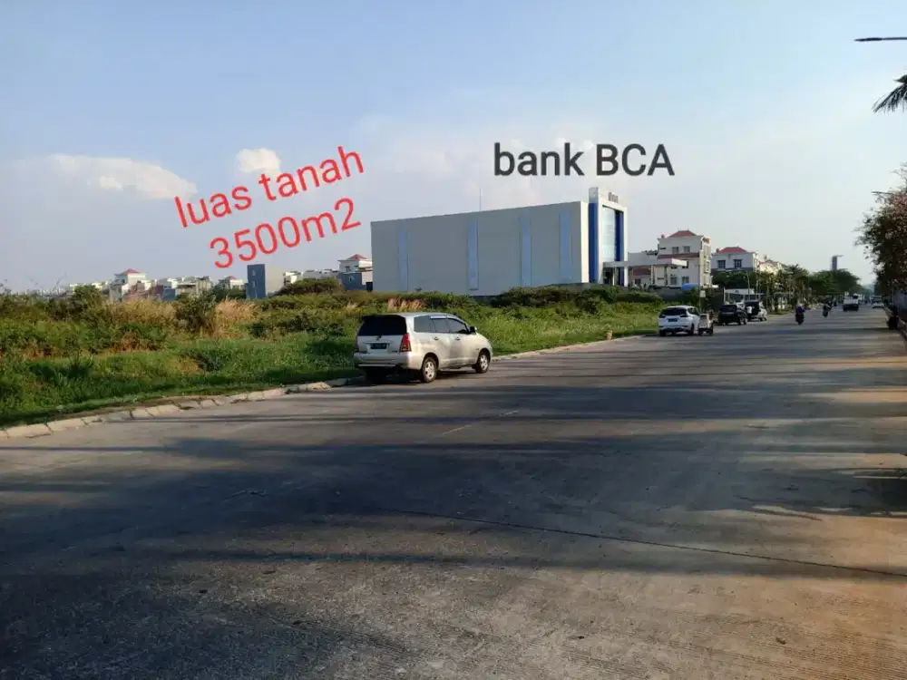Kavling Komersial 35x100 Strategis Sebelah BCA Harapan Indah 2 Siap Bangun