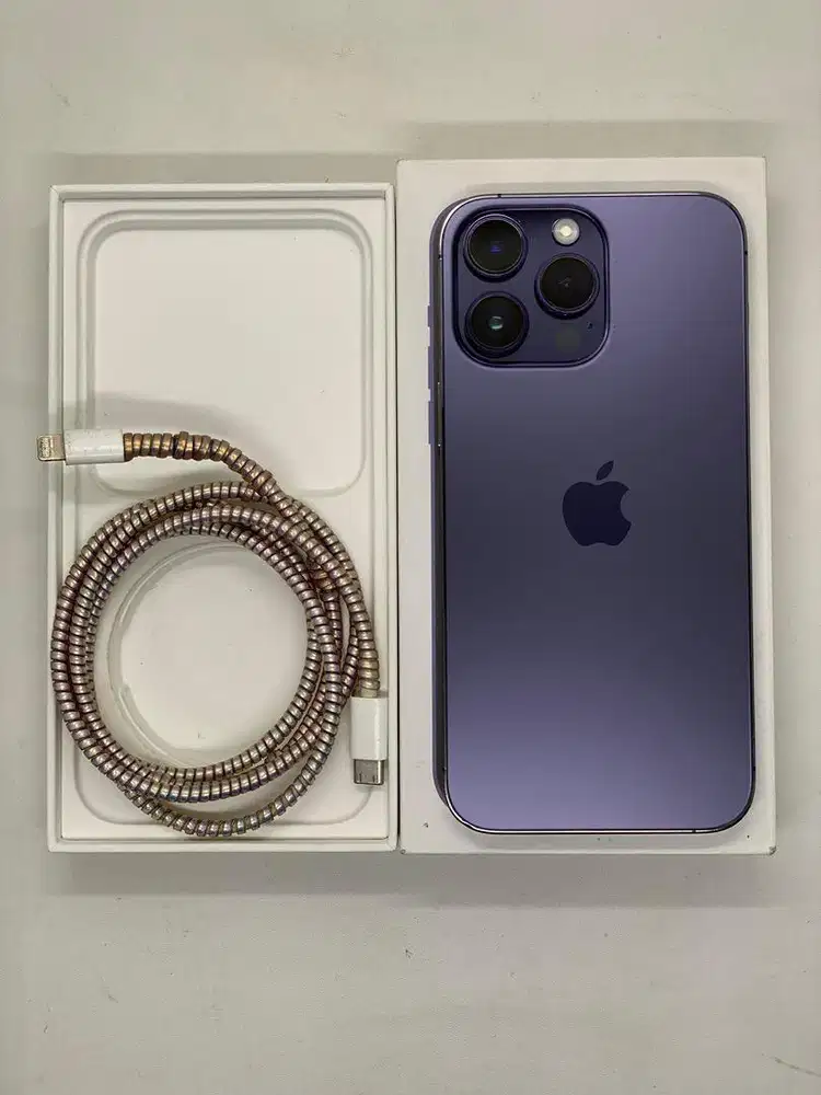 iPhone 14 Pro Max 128GB Resmi ex iBox Deep Purple