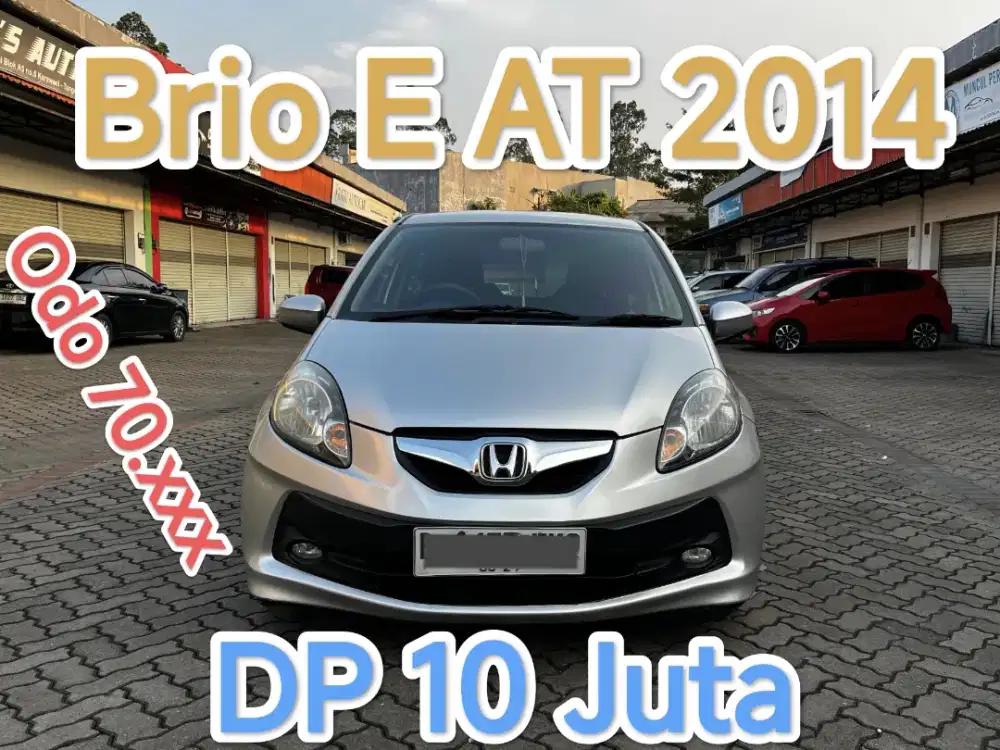 10JT BRIO E AT 2014 LOW KM 70RB RARE !!