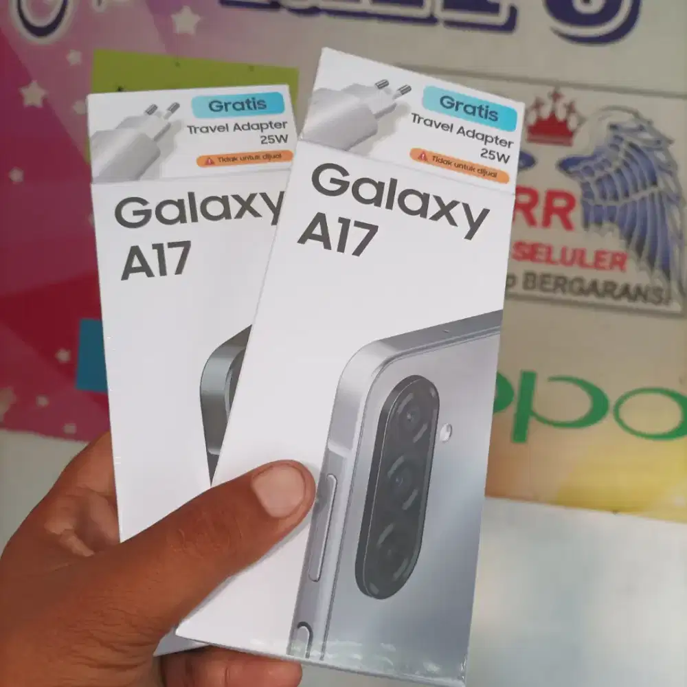 New Samsung galaxy A17 ram8/256 garansi resmi 1 y