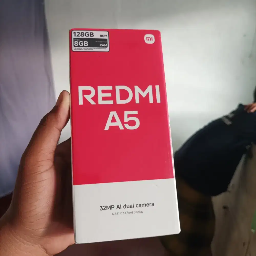New redmi A5 ram4/128 garansi resmi 1 tahun