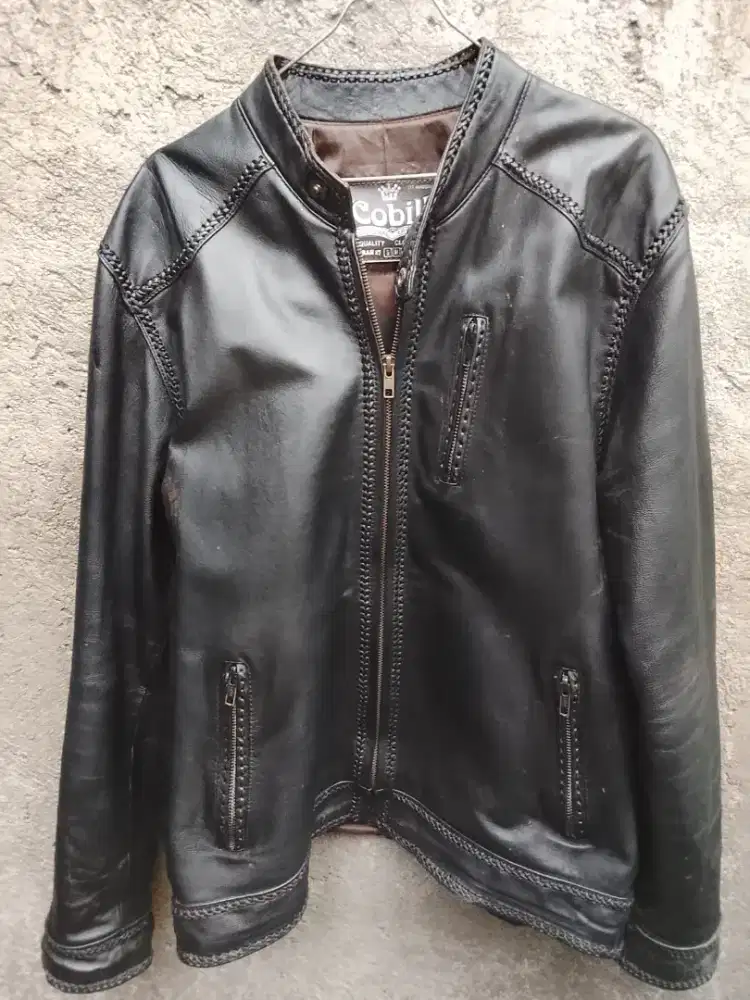 jaket kulit keren sulam istimewah