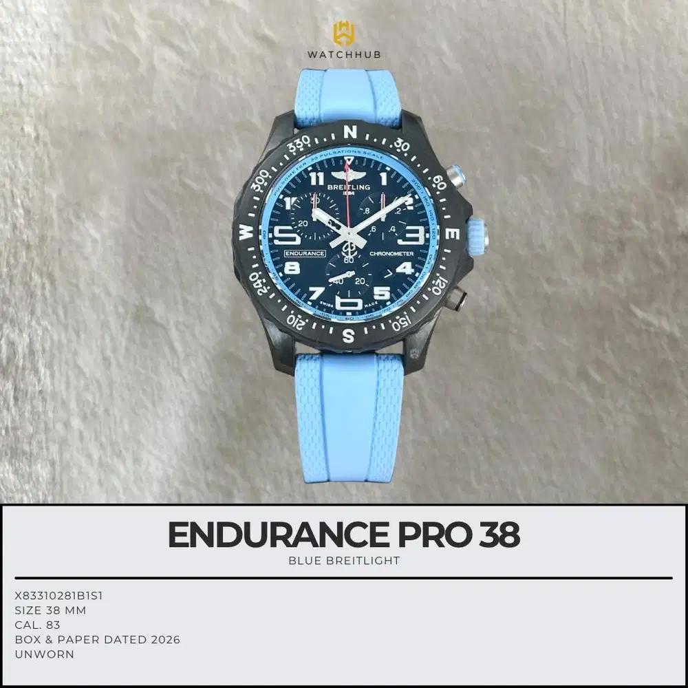 Breitling Endurance Pro 38 Blue X83310281B1S1