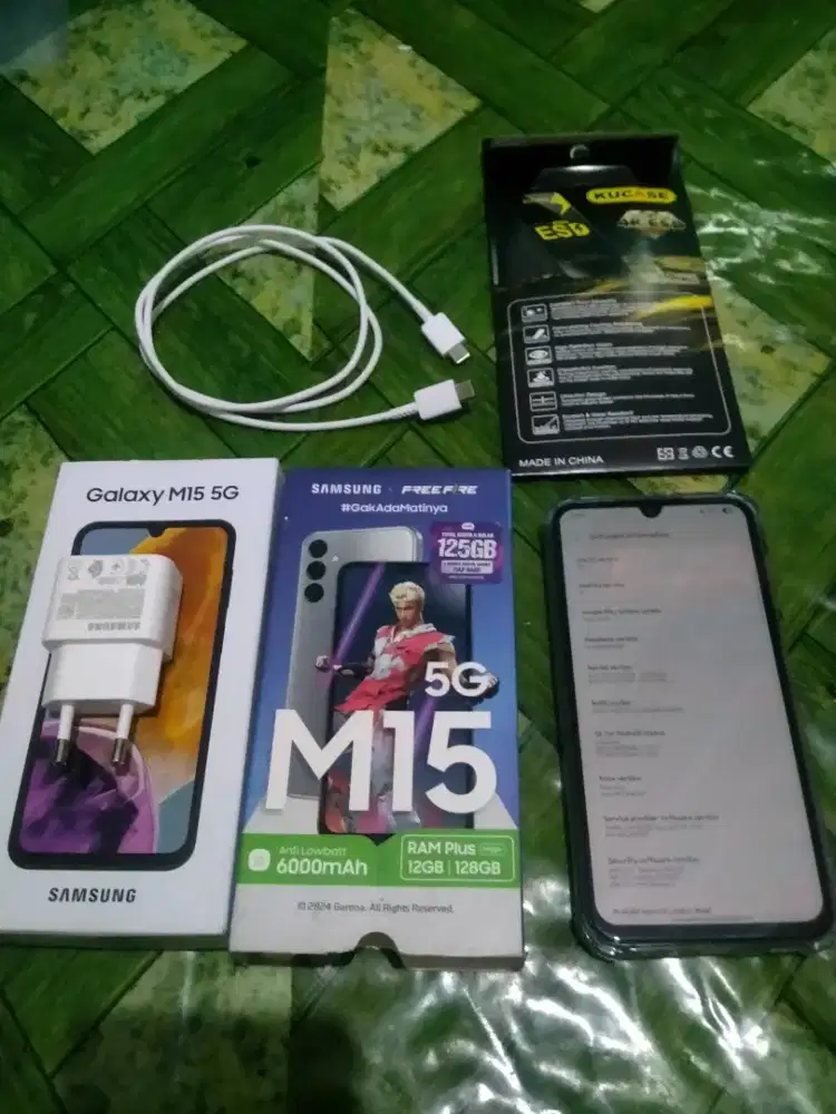 Samsung Galaxy M15 5G Fullset Mulus
